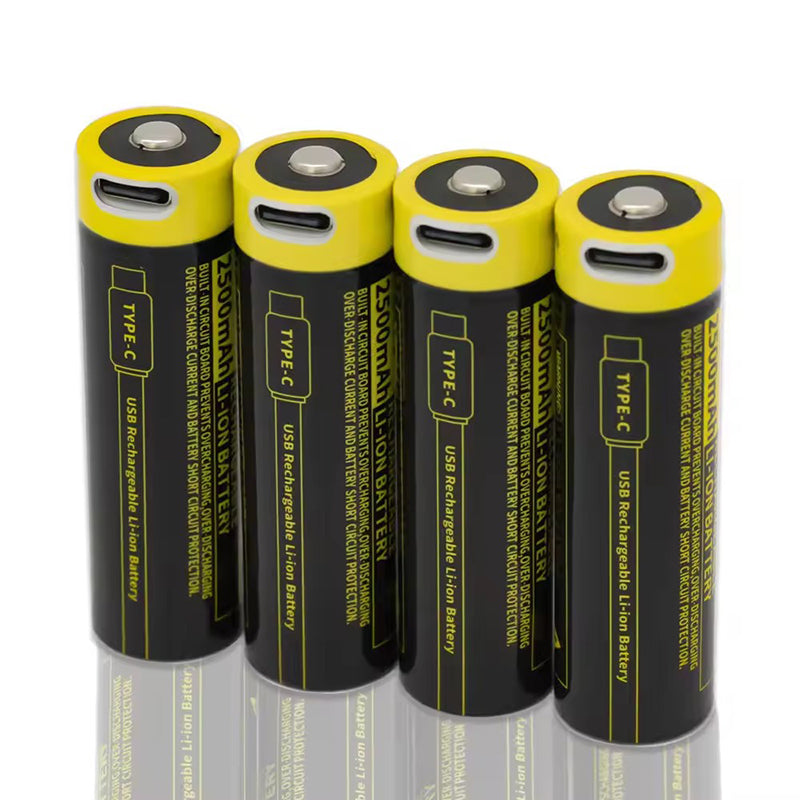 18650 Rechargeable Li-ion Battery 3.7V 2500mWh-8PCS/SET